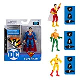 DC Comics Figura d'azione, 10 cm, Modelli/Colori assortiti, 1 pezzo