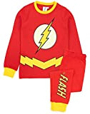 dc comics The Flash Pigiamas Boys Kids Glow in The Dark Costume PJ 11-12 Anni