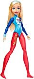 DC Super Hero Girls- SuperGirl Ginnasta, Multicolore, 30 cm, FJG64