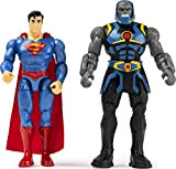 DC Universe - Action Figure Superman vs Darkseid, confezione da 2 con 6 accessori misteri, Adventure 2