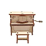 DEALBUHK Music Box Scatola di Legno Purvella da Te Invia Il Pianoforte Shape Music Box Game Musica Tema Regalo di ...