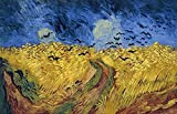 Deerbird 1000 Pezzi Puzzle da Adulti, Pittura di Van Gogh: Campo di grano con corvi, Puzzle 1000 Pezzi Multicolore Puzzle ...
