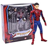 DEERO Iron Spider Statua Spiderman PVC Action Figure da Collezione Model Toy Superhero Bambola (G MAF047 Box)