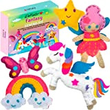DeFieltro Fantasy - Kit Cucito per Ragazze - Kit Artigianato per Adulti e Bambini - Set da Cucito per Imparare ...