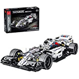 Dellia Technic - Modellino macchina F1, 1100 pezzi, 1:14, macchina da corsa della Formula 1, costruzioni, giocattoli da costruire, compatibile ...