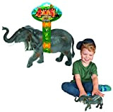 Deluxebase Elefante Toy Animal Adventure Replica Figure Figure Animali dei Grandi Elefanti Sono i Giocattoli Animali di Safari Ideale per ...