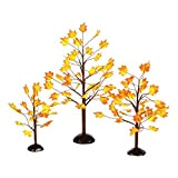 Department 56 Village Autumn Maple Trees, Set of 3 by Department 56