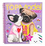 Depesche 10190 Create Your Doggy - Libro da colorare, Multicolore