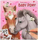 Depesche 10466 Libro da colorare Create Your Baby Pony, Miss Melody, ca. 21 x 20 x 1 cm, Multicolore