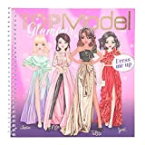 Depesche 11597 TOPModel Dress Me Up-Libro Glamour, per Giovani Designer alla Moda, 24 Pagine e numerosi Adesivi, Circa 18 x ...