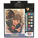 DIAMANTINY Animali Fantastici - Wizarding Dinasty Newt e Snaso - Kit crea il Mosaico, Attività Crystal Art, Diamond Painting, 1 ...