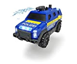 Dickie Toys 203713009 Special Forces, unità speciale, SUV, camion della polizia con funzioni, unità speciale, scala 1:32, blu/giallo/grigio
