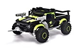 Dickie Toys- Fast & Furious Spy Racers Rally Baja Crawler in Scala 1:24 L&S, Colore Nero e Verde, 203203003