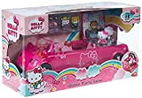 Dickie Toys Limo Dance Party Limousine, Auto Giocattolo trasformabile, Porta in Scale e Bagagli con 2 Personaggi Hello Kitty da ...