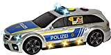 Dickie Toys Mercedes-AMG E43 auto della polizia, motore. Automobile giocattolo push-open da 30 cm argento/blu con batterie ad effetto sonoro ...
