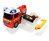 Dickie Toys- Push & Play Camion dei Pompieri, 203716006