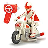 Dickie Toys- RC Toy Story Motocicletta di Duke Caboom, Scala 1:24, cm. 22, 2 canali, frequenza 2,4GHz, Funzione Turbo, con ...