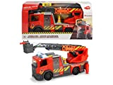Dickie Toys- Scania Rosenbauer SOS Fire Rescue Luci e Suoni 35 cm, 3 Anni, 203716017038