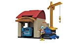 Dickie Toys The Builder 203133010 - Set da gioco Bob der Baumeister con molte funzioni, il Kran Heppo, 10 x ...