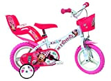 Dino Bikes 612l-nn Minnie Bicycle, 12-inch, Bicicletta Bambina, Rosa, 30,5