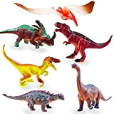 Dinosauri giocattolo –Bellissimo Tyrannosaurus Rex, Triceratops e altri giocattoli di dinosauro, Natale/ Halloween/Capodanno/ Regali per feste di compleanno, adatto a ...
