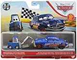 Dinsney Pixar Cars Doppia Frizione Daley e Dirt Track Falulous Hudson Hornet