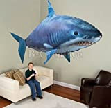 Dirigibile telecomando gonfiabile palloncino aria nuotatore volante Nemo amd Flying Shark giocattolo nuovo (squalo volante)