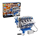 Discovery 6000179 - Costruye, Giochi, modellino per Bambini, Costruzione, Motore Giocattolo, Colore: Bianco, Taglia Unica