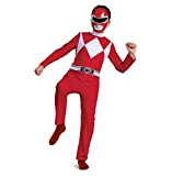 Disguise 115669L Red Power Rangers Costume per bambini, S