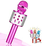 Dislocati Microfono Karaoke Regalo Bambina 3-12 Anni Microfono Bambini Giocattoli Bambino Bambina 3 4 5 6 7 8 9 10 ...