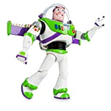 Disney Action figure parlante interattiva di Buzz Lightyear di Toy Story Store, 30 cm/11, con più di 10 frasi in inglese, ...