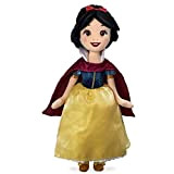 Disney Bambola di peluche di Biancaneve Store, 46 cm/18, con viso ricamato e vestito classico, per tutte le età