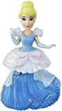 Disney Cinderella Collectible Doll With One-clip Dress, Royal Clips Fashion Toy (Multicolor)