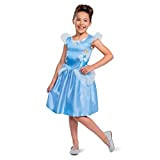 Disney Costume Cenerentola Standard Bambina, Vestito Principessa Disney Ufficiale Bambine Taglia XS