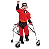 Disney Costume Flash Bambino, Vestito Gli Incredibili Adaptive Bambini Taglia S