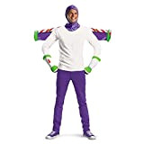 Disney Costume Kit Buzz Lightyear Adulti, Vestito Ufficiale Toy Story Adulti Taglia Unica