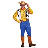 Disney Costume Sceriffo Woody Classico Uomo, Vestito Ufficiale Toy Story Adulti Taglia XL