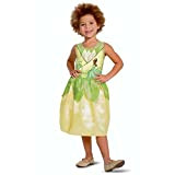 Disney Costume Tiana Standard Bambina, Vestito Ufficiale Principessa Disney Bambine Taglia M
