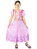 Disney Costumi Vestito per Ragazze Rapunzel Viola 5-6 Anni
