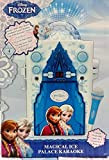 Disney Frozen Magical Ice Palace Lampeggiante Disco Ball Karaoke Bonus CD + G Disc all' interno, include libretto di testi