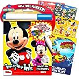 Disney Mickey Mouse Clubhouse Bundle con Imagine Ink Libro da colorare e confezione di adesivi (incluso pennarello senza pasticcino)