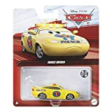 Disney Pixar Cars Charlie Checker Scala 1:55 Auto in Metallo Pistone Cup Auto Pace Car