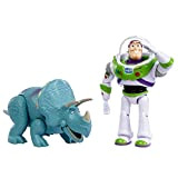 Disney Pixar Toy Story- 2 Personaggi Buzz Ligghtyear e Trixie Toy Story Giocattolo per Bambini 3+ Anni, GJH80