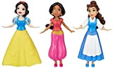 Disney Princess Principessa Styling a sorpresa, confezione da 3 pezzi, serie 3 mini bambole alla moda, giocattoli per bambine dai ...