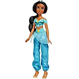 Disney Princess Royal Shimmer - Bambola di Jasmine, Fashion Doll con Gonna e Accessori, Giocattolo per Bambini dai 3 Anni ...