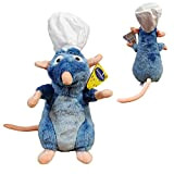 Disney Ratatouille - Peluche Remy, con Cappello da Cuoco 12'63 "/ 33cm qualità Super Morbida