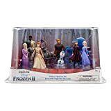 Disney Set 10 Personaggi PVC Frozen II Decorazione Torte