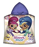 Disney Shimmer And Shine SH17089M - Poncho in Poliestere, 100 x 150 cm