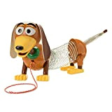 Disney Store - Action figure interattiva parlante del cane Slinky di Toy Story, 27 cm, orecchie morbide al tatto e ...