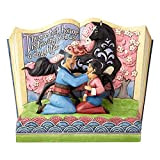 Disney Traditions 4059729 Il più Grande Onore-Mulan Storybook Figurina, Resina, Multicolore, 200x100x150 cm